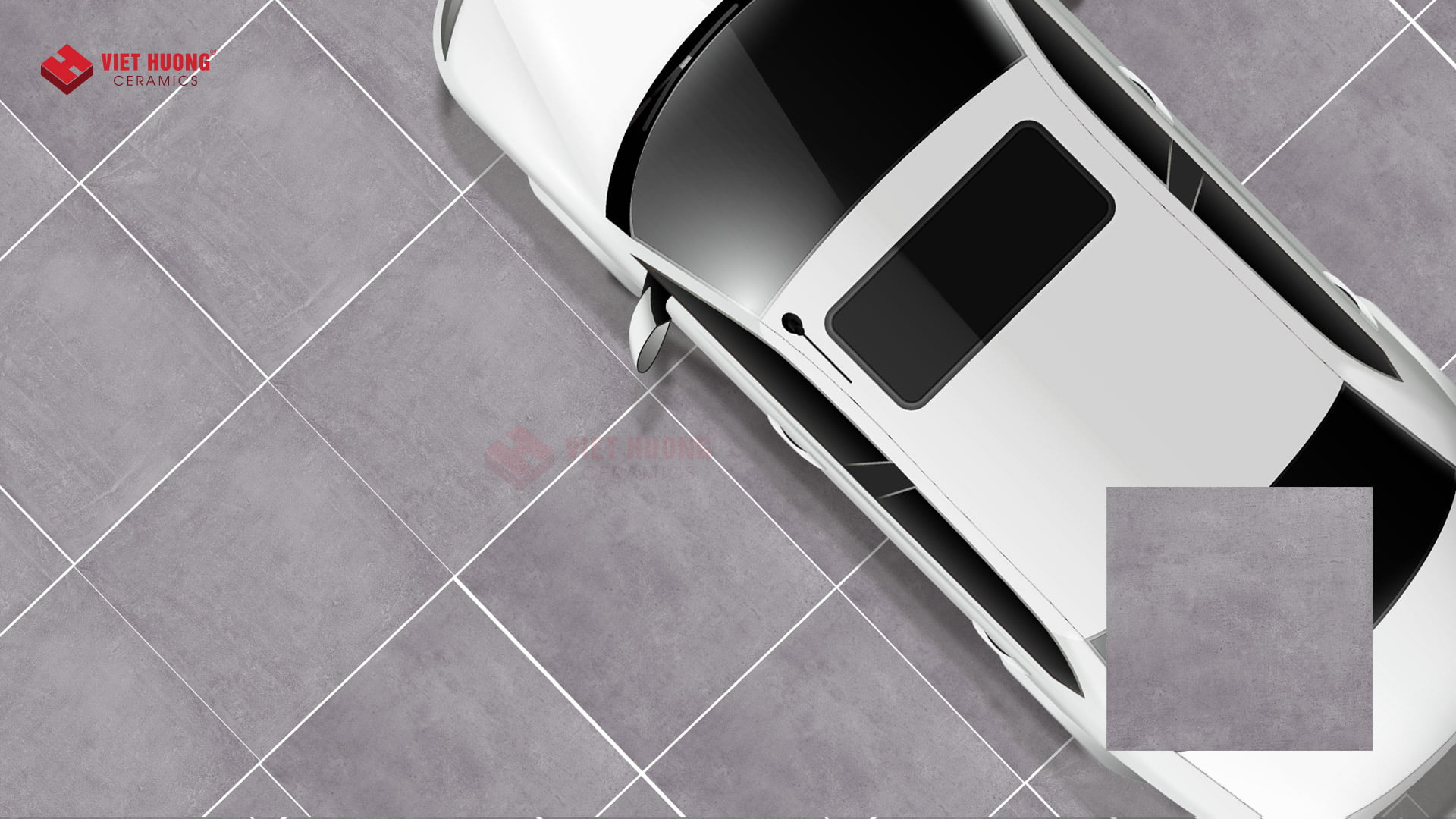 Top 30+ Mẫu Gạch Lát Nền Gara Ô Tô Trong Nhà Bền Chắc Xu Hướng 2024 34 Gạch lát nền 60x60 giả bê tông - 60ML6703