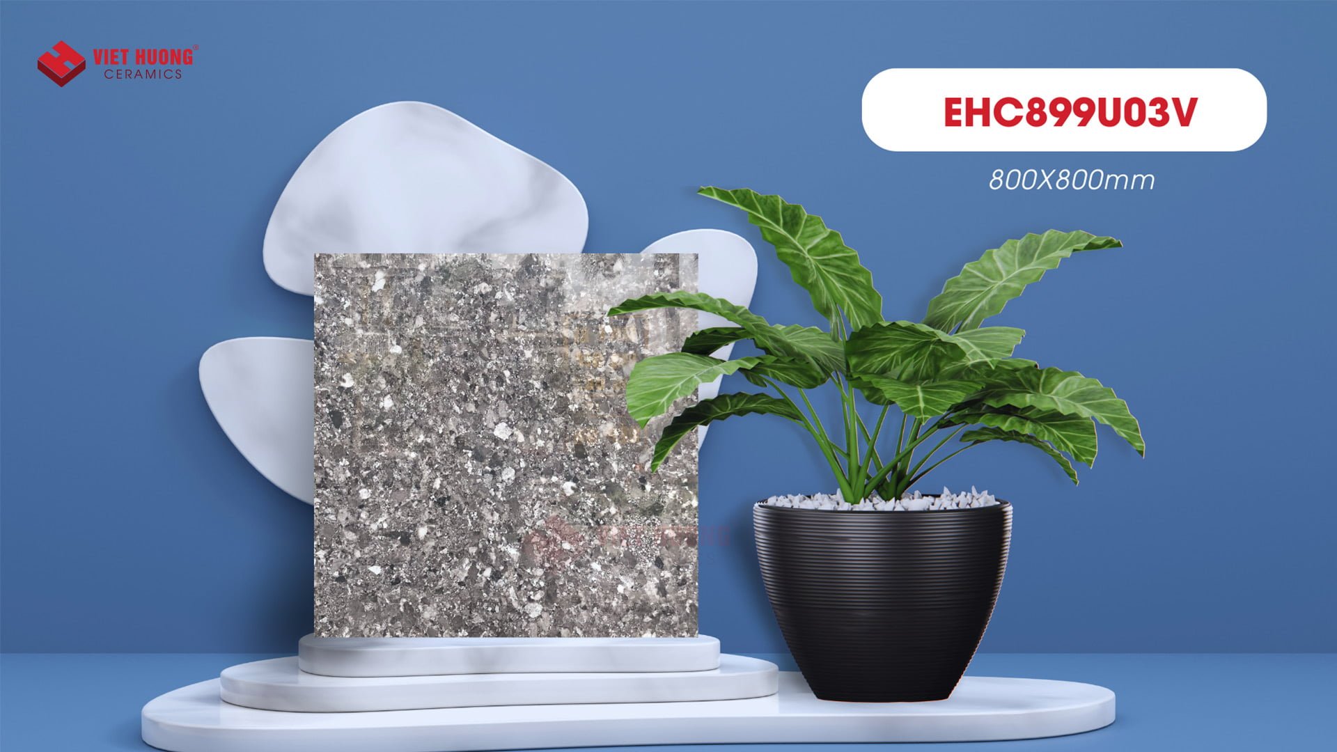 Top 20+ mẫu gạch sỏi lát nền nhà tắm đẹp, chống trơn 2025 25 Gạch giả sỏi lát nền nhà tắm - EHC899U03V