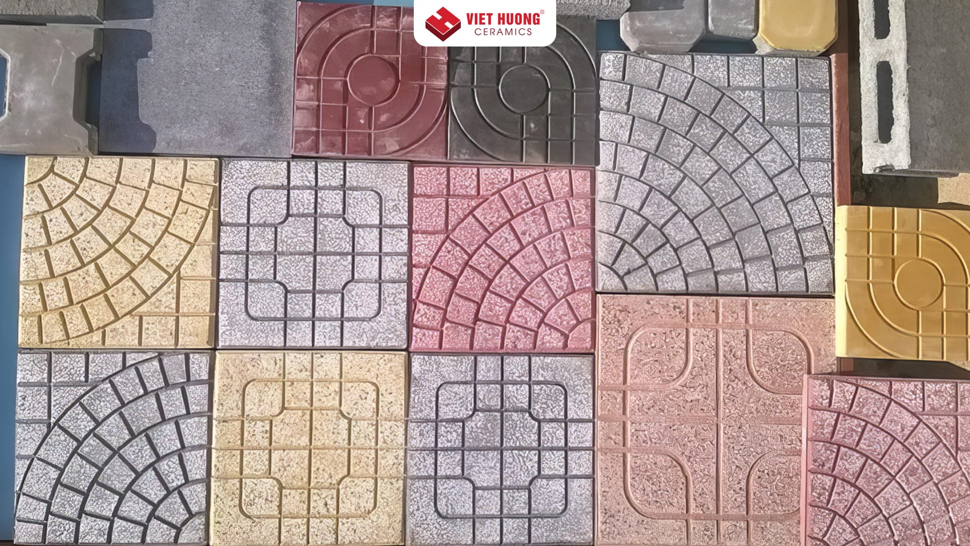 Gạch terrazzo 300x300 bao nhiêu 1m2? Ứng dụng gạch terrazzo 300x300 trong thi công nội ngoại thất 24 Gạch terrazzo 300x300 xi măng