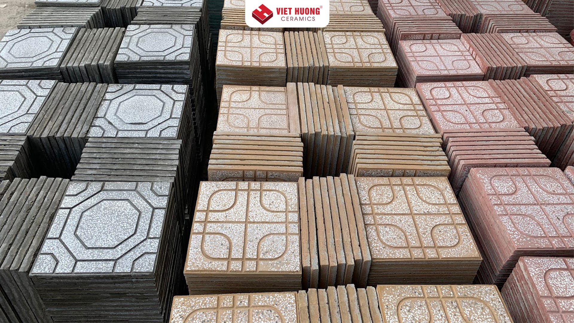 Gạch terrazzo 300x300 bao nhiêu 1m2? Ứng dụng gạch terrazzo 300x300 trong thi công nội ngoại thất 15 Gạch terrazzo xi măng không nung 300x300