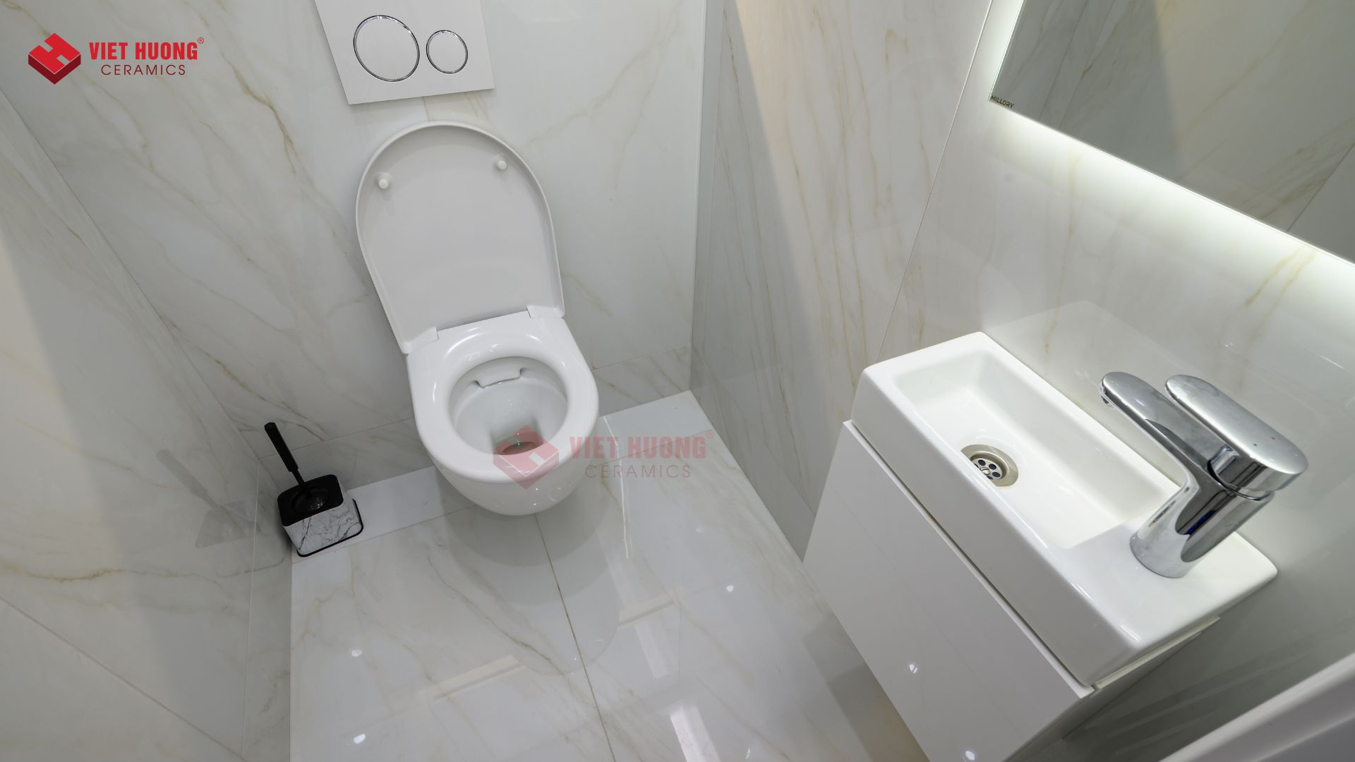 Top 20+ mẫu nhà vệ sinh dưới cầu thang hợp phong thủy, thoáng mát và những lưu ý cần nắm 29 Xây nhà vệ sinh dưới chân cầu thang giúp tiết kiệm chi phí xây dựng